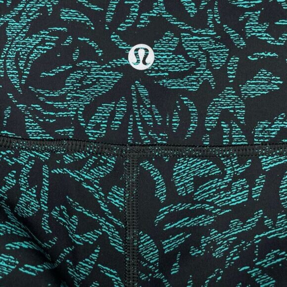 Lululemon Wunder Under Low-Rise Tight Luxtreme In Thrive Viridian Green Black 4 - Picture 8 of 9